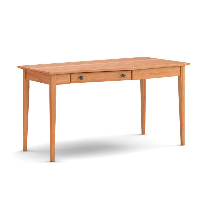 Malani Solid Wood Foundation Desk, Natural