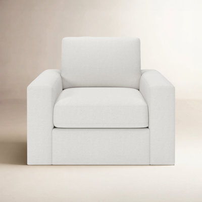 Jonie Upholstered Swivel Armchair