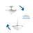 Sarsfield Glass Semi Flush Mount-2142279103