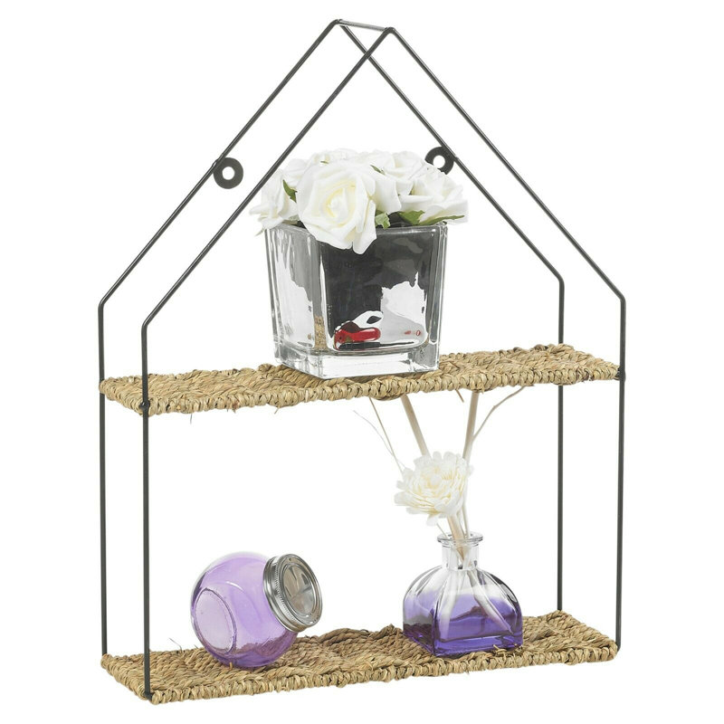 Sroka 2 Piece Metal Accent Shelf