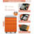 3 Drawer File Cabinet, Metal Filing Cabinets with Lock Wheels, Anti-tilt Under Desk Design (No Assembly Required)-1174588233
