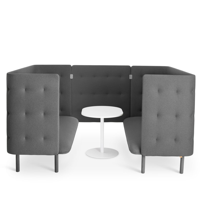 Canapé QT, Gris foncé