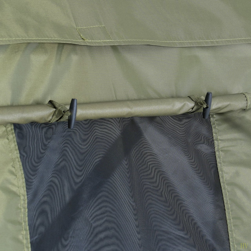 Tente pour abri de jardin Pop Up, abri de soleil avec auvent à 6 côtés avec 6 toiles d'intimité amovibles et fenêtres en filet, tente écran à installation rapide de 10 x 10 pi avec moustiquaire