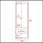 Armoire Alabama, une grande armoire, deux tiroirs-1605689514