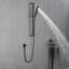 Pomme de douche murale pleine réglable