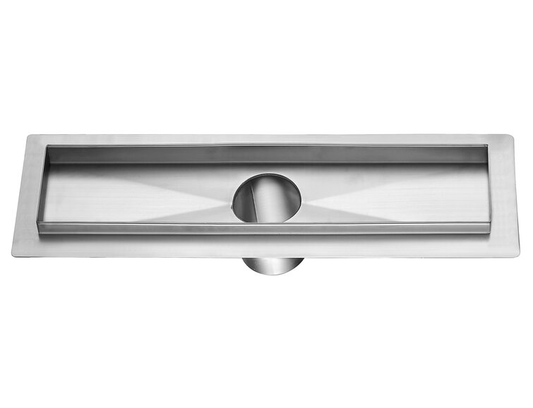 RELN 32 in. Stainless Steel Linear Shower Drain with Tile Insert Drain Cover