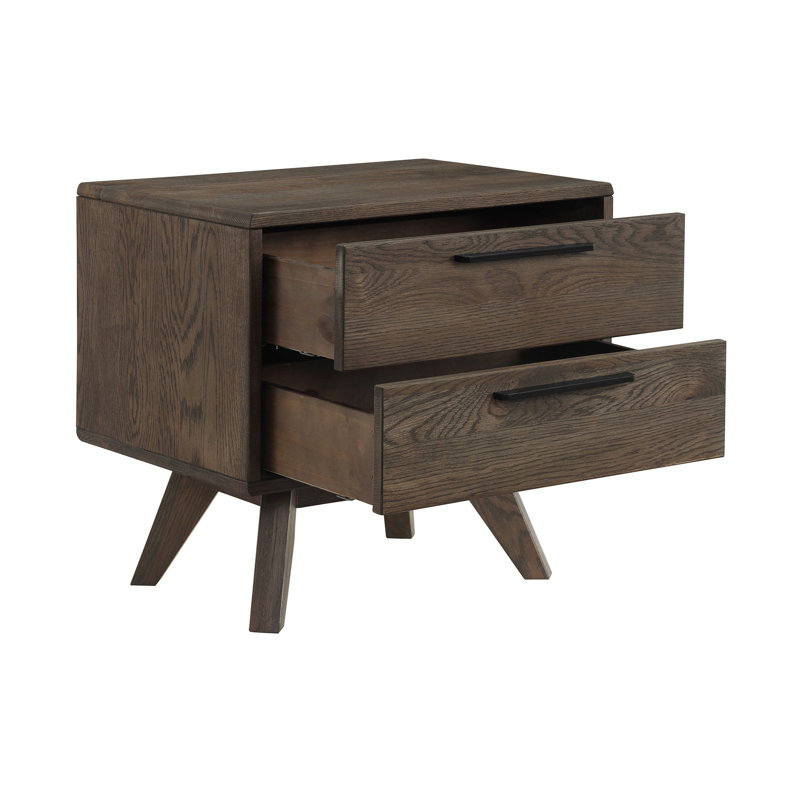 Vidal 24 " W Solid Wood Nightstand