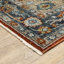 Tapis rouille / bleu Hovis-2089880579