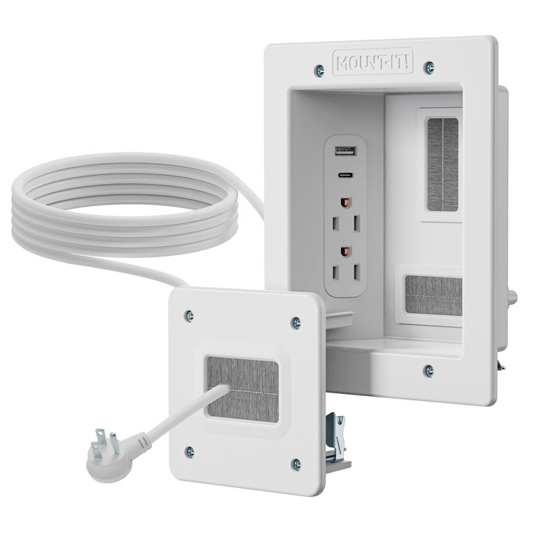 Ensemble de cache-câbles avec USB