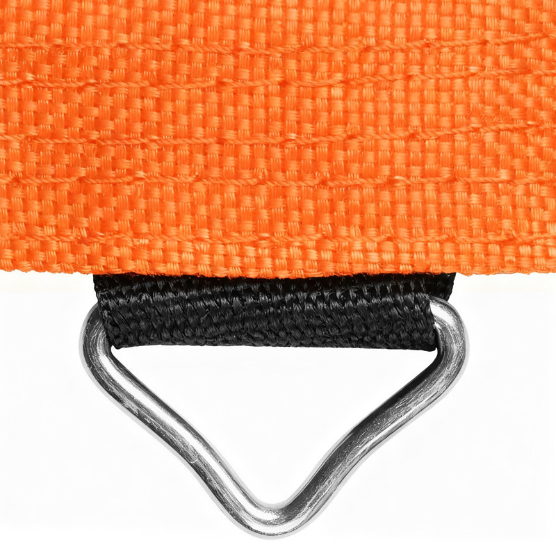 Soozier Plastic Compatible With 14' Round Trampoline, 0.01" H x 127.25" W x 127.25" D, Orange