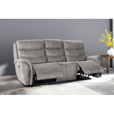 Rieka 90.6'' Upholstered Reclining Sofa