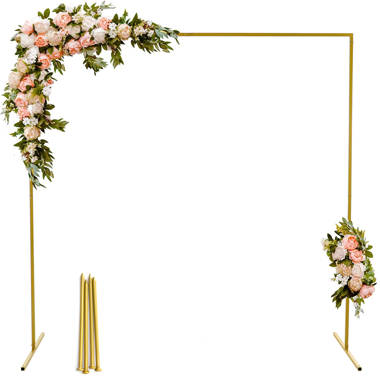 Copper Backdrop Archway Frame - Selfie Frame / Table Plan