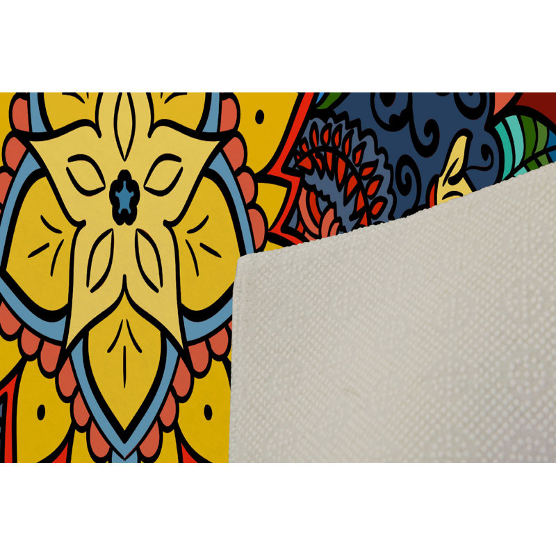 Premium Hall Carpet, 31.5 x 59.1 Inches | 100% Polyester, 0.4 in Pile Height, Antibacterial & Non-Slip PVC Dot Underside | Woven Design with 3D Digital Printing, Machine Washable, Ideal for Home Decor & Entryways