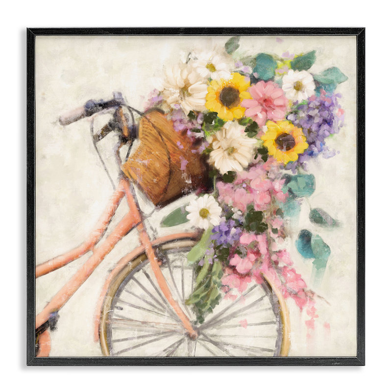 Art de giclée encadrée noire par Nina Blue, H 12 po x l 12 po, Giclée encadrée noir minuit