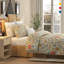 Ensemble de housse de couette 100% coton couleur percale 3 pièces Color Sense-110376884-110376888