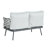 Mariano Steel 4-Pieces Coversation Set-43618004-43618003