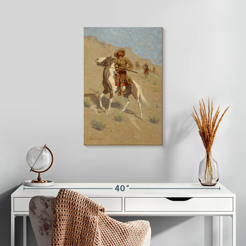 Lelar The Scout, 24" H x 16" W