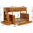 Keaire Staircase Bunk Bed with Storage Drawer and Twin Trundle-956346967-956346985