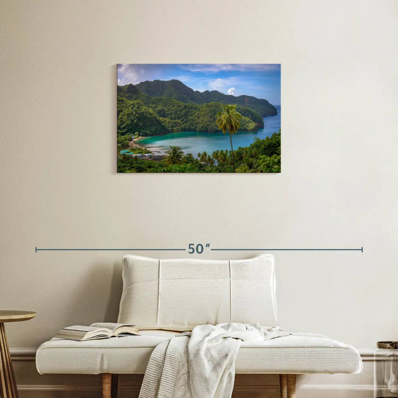 Gillard exotique des Caraïbes, H 20 po x l 30 po
