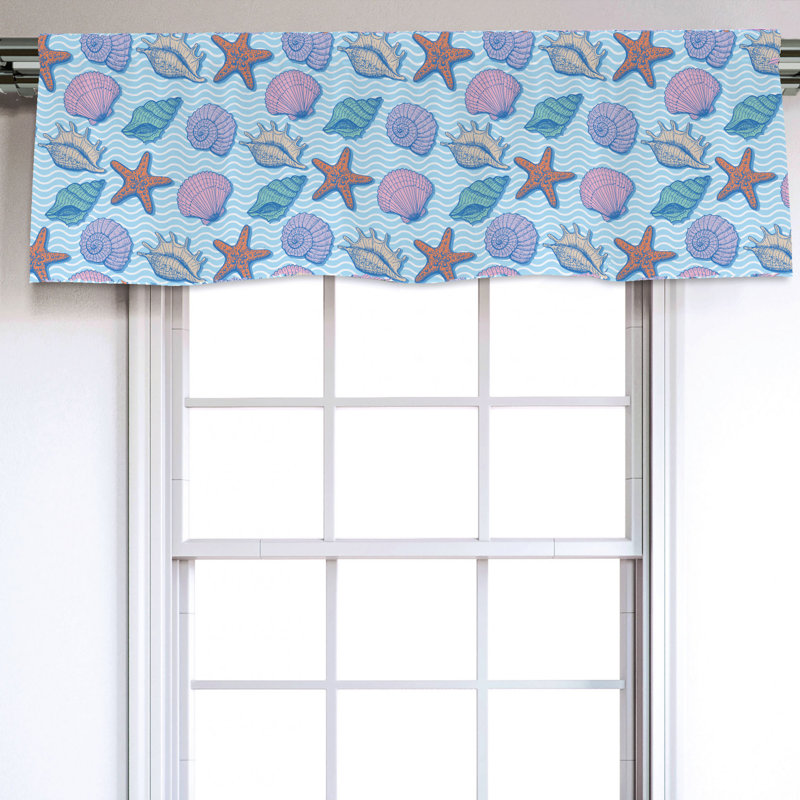 Sateen Ruffled Window Valance
