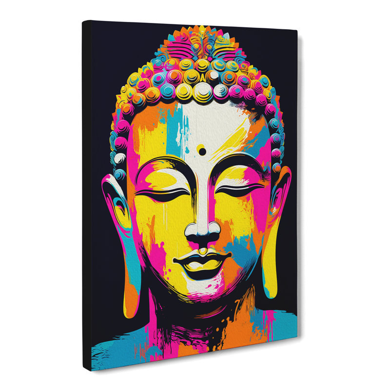 Buddha Pop - No Frame Print, 76cm H x 50cm W x 3cm D