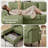 Darlyene Corduroy  79.32" Wide Reversible Sofa & Chaise with Ottoman-2141867198