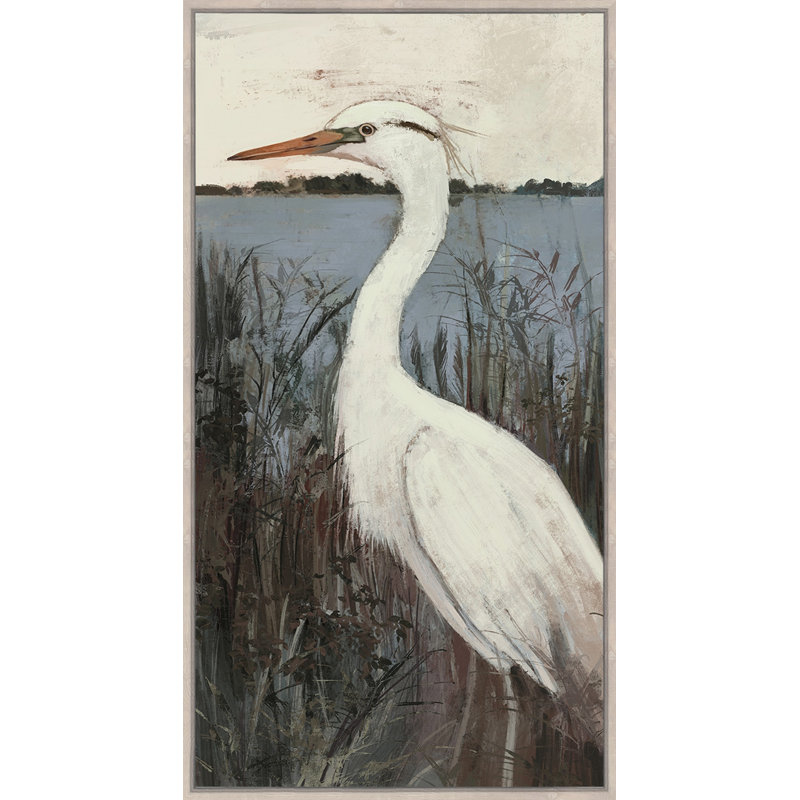 Heron Lookout II, art mural sur toile