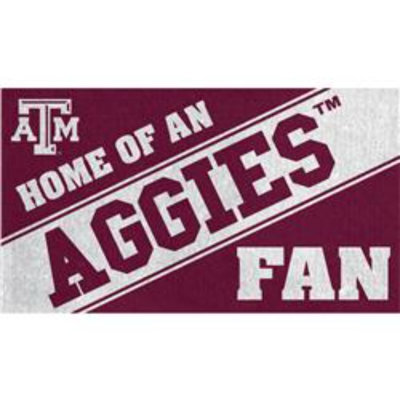 Texas A&M, tapis en PVC COULEUR