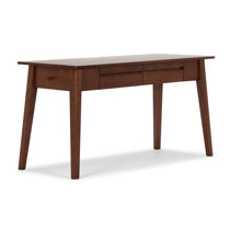 Urbane 55 Writing Desk, Walnut - Kardiel