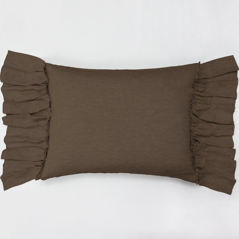 Calie Sham, Standard/Twin, BROWN