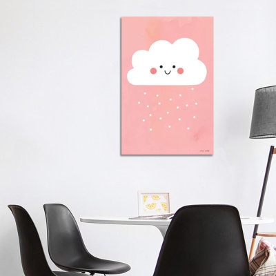 Happy Cloud I by Ann Kelle - Wrapped Canvas Print