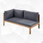 Ensemble de conversation modulaire 4 pièces avec coussins-87898068