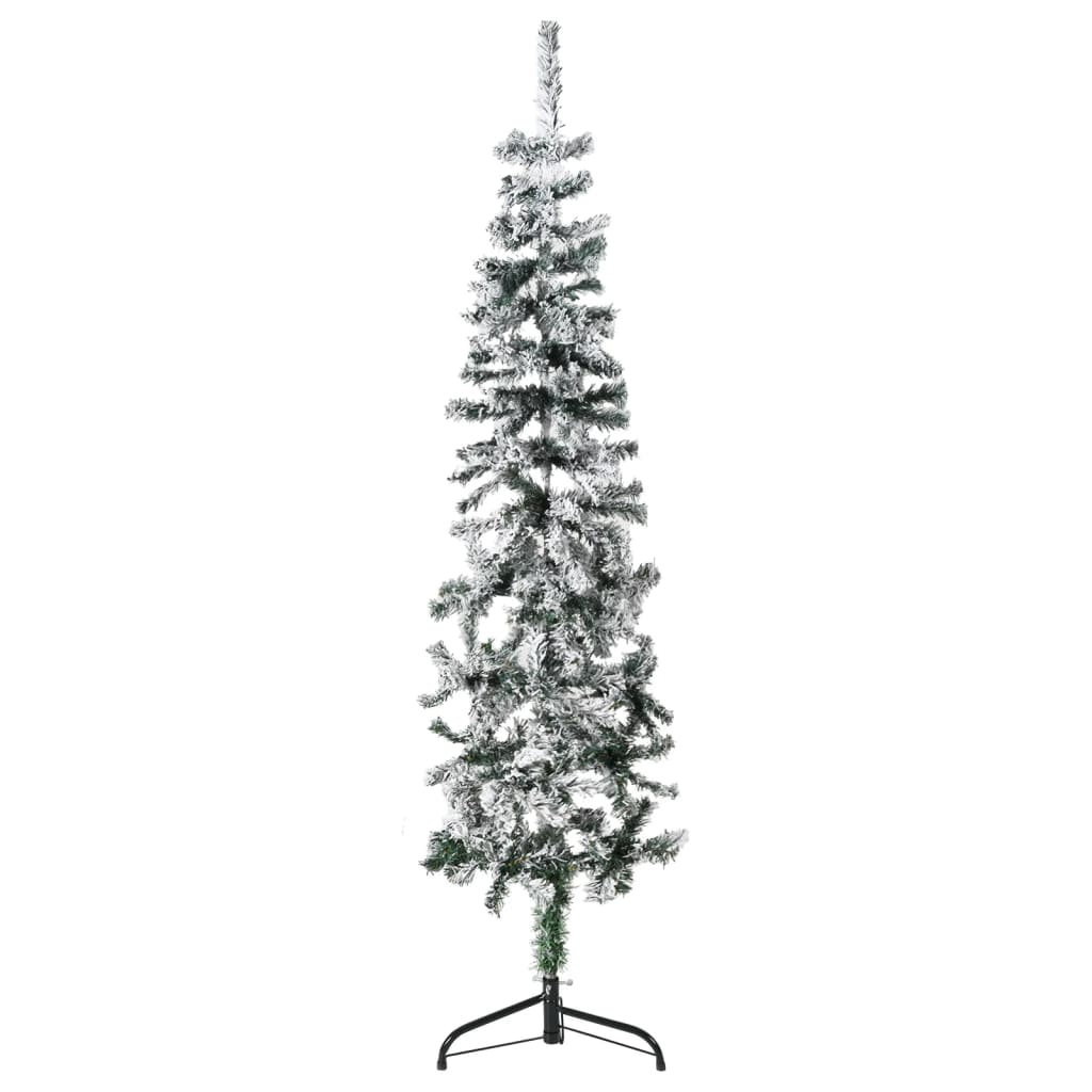 The Holiday Aisle® Christmas Tree Decoration Slim Artificial Half Xmas