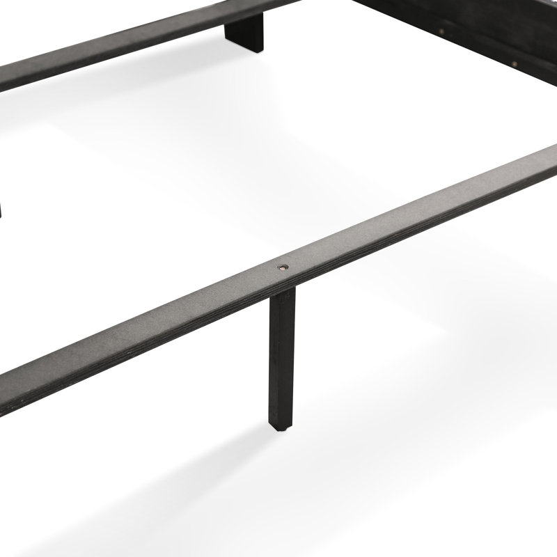 Emelinda Transitional Sleigh Bed, Full / Double, Black