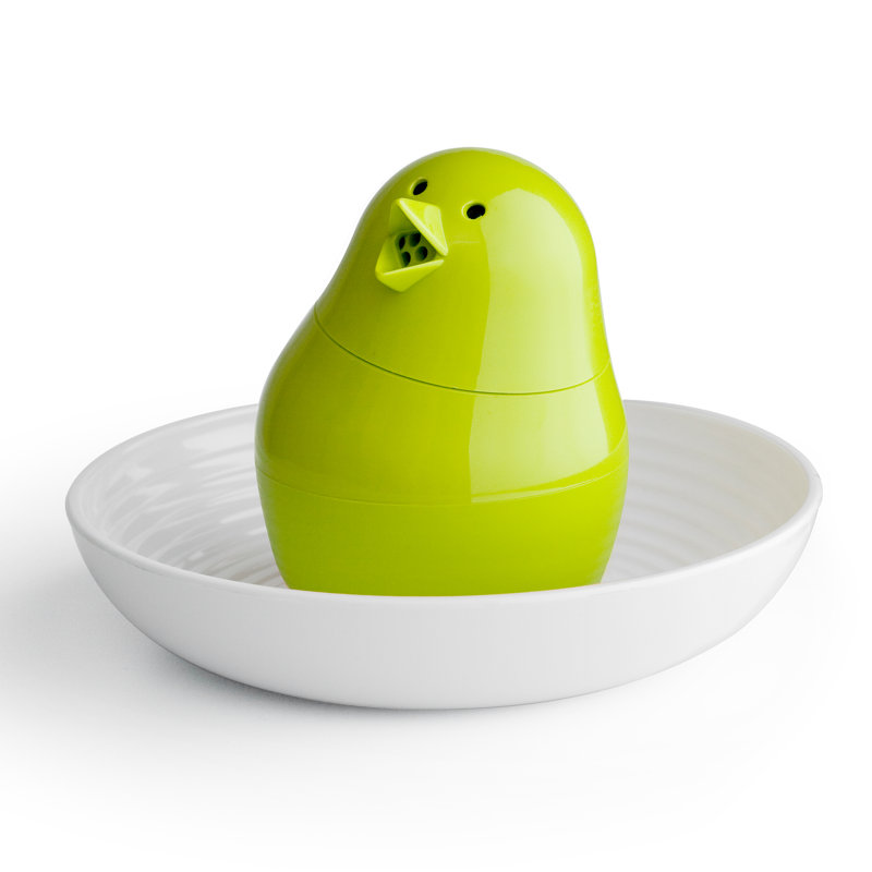 Design Ideas Qualy Salt and Pepper Combination, Green