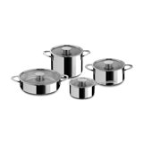 Gourmet Kitchen Set - 8 Pieces - Stainless Steel