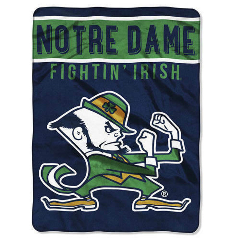 Notre Dame Fighting IRISH Blanket