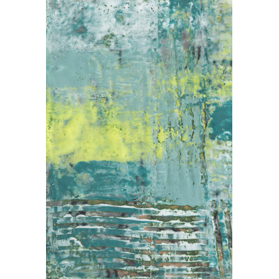 Linear Texture I by Jennifer Goldberger - Wrapped Canvas Print
