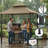 8x5 ft Grill Gazebo with Double-Tiered Roof – Heavy Duty Steel Frame, Side Awning Shelves, 4 LED Lights, 10 Hooks, Bottle Opener, Outdoor Patio BBQ Canopy, Khaki-126521442