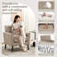 Upholstered Linen Armchair-45427138