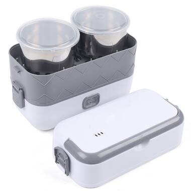 Mini Microwave Portable Lunch Box,portable Box Food Heater,portable Food  Warmer For On-the-go,mini Rice Cooker 1.2l Heated Lunch Box For Home Office  S