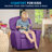 Contemporary Kids Recliner with Cup Holder-56801100