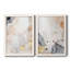 Indigo Blush and Gold I - ensemble de 2 reproductions d'art sur toile-1386467412-1386467413