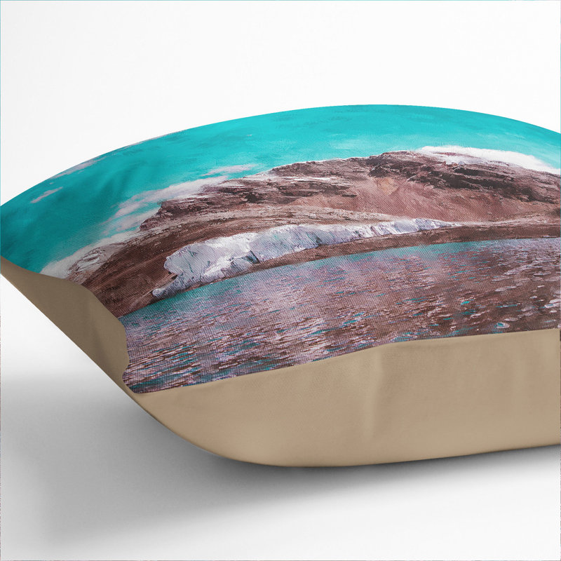 Square Cushion, Stone, 40cm H x 40cm W x 15cm D