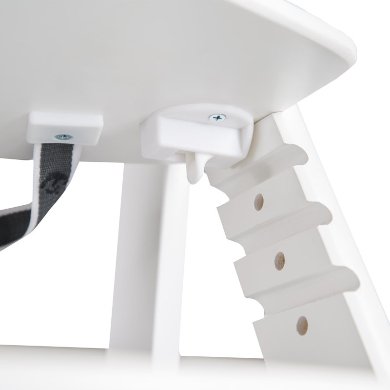 Sit Up High Chair, White