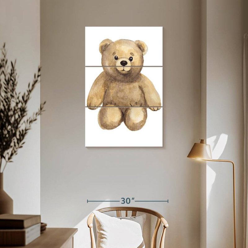 Ashelle simple ours, H 57 po x l 36 po