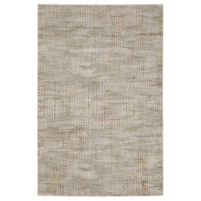 Michels Distressed Abstract Grey/ Gold Area Rug