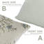 Housse décorative à motif floral Fabividine Coussin décoratif doux et durable pour canapé ou salon-108803485-108803482-108803481