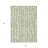 Ivory Abstract Washable Indoor Outdoor Area Rug-122845830