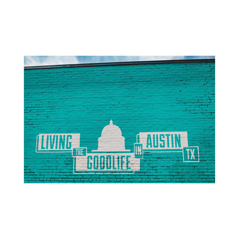 Good Life 1 Piece Wall Art on Canvas, 20.32cm H x 30.48cm W x 1.91cm D, Wrapped Canvas